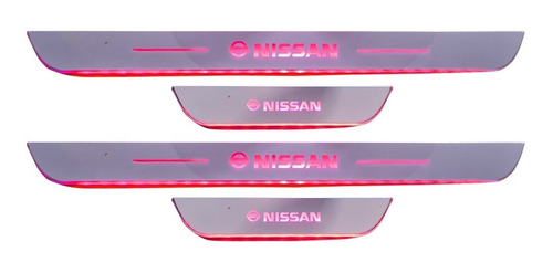 Estribos Iluminados Led Nissan Sentra Foto 4