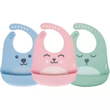 Babador Silicone Cata Migalhas Buba Menino Menina Promoção