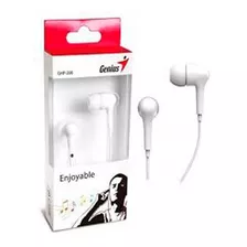 Auricular Genius Ghp 206 In Ear Mini Plug 3,5 Negro Belgrano