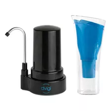 Purificador De Agua Compact Dvigi Negro + Jarra Purificadora