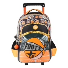 Mochila Basket Oficial Footy Con Carro