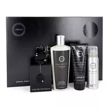 Set Club De Nuit Intense Man De Armaf Gift Set 4pz Original