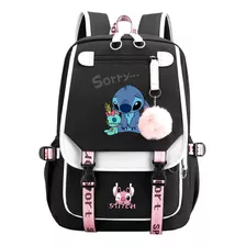 Mochila Usb Interstellar Baby Stitch Para Hombre Y Mujer, Mo