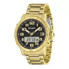 Relógio X Games Masculino Xmgsa008 P2kx Dourado Anadigi