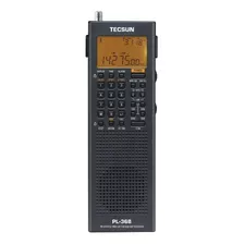 Tecsun Digital Pl368 Radio De Banda Mundial Am/fm/lw/sw Con.