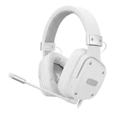 Auriculares Gamer Sades Gamer Snowwolf Sa-722s Blanco