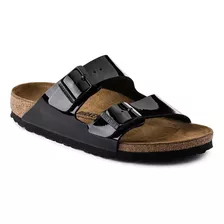 Sandalias Birkenstock Arizona Bf Patent Black X Talle Rex