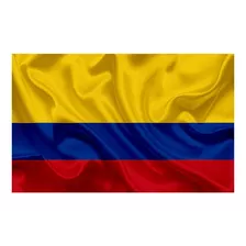 Bandera De Colombia Grande 200 Cm X 150 Cm Satin Interior