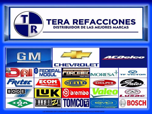 Par Bases Amortiguador Delantero Cruze, Trax, Encore Foto 4