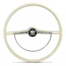 Volante Cálice Marfim Antigo Para Vw Fusca 1962