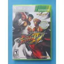 Jogo Xbox 360 Street Fighter Iv - Mídia Física Original 