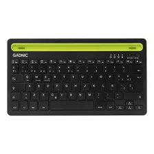 Teclado Bluetooth Gadnic Bluetooth Android Ios Windows Color Del Teclado Negro Idioma Inglés Us Internacional