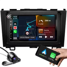 Kit Multimidia Carplay 7 Polegadas Moldura Honda + Camera