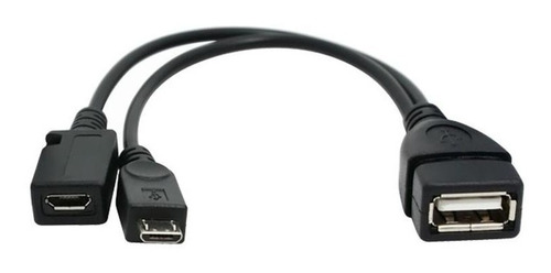 2en1 Micro Usbotg Con Alimentación Compatible Con Fire Stick