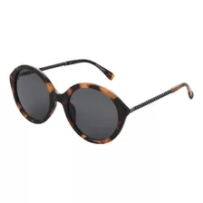 Steve Madden Gafas De Sol Redondas Para Mujer, Shiny Tort, 5