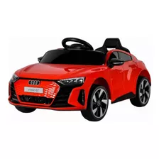 Auto A Batería Audi E-tron Gt Para Niños 12 V-radio Control