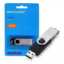 Pendrive Multilaser Twister 2.0 32gb Usb - Pd589