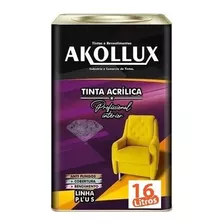 Tinta Acrílica Anti Mofo Akollux 16l Escolha A Sua Cor!!