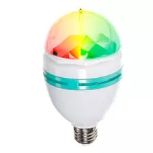 Lampara Led 220v Color Rgb Giratoria Luces Fiestas F