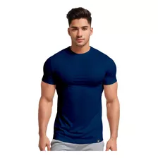 Camiseta Masculina Camisas Super Slim Voker Algodão Elastano