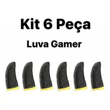 Kit 6 Peças Luva Dedo Dedal Gamer Pubg Free Fire Barato