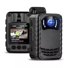 Segurança Câmera N9 + Cartão128gb Corporal Policial Hd 1296p