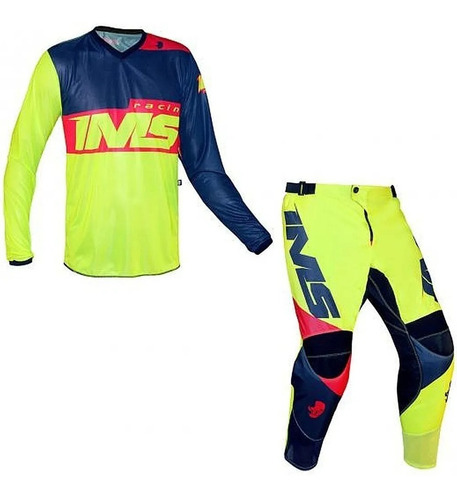 Calça Camisa Infantil Ims Army | Motocross Trilha | 2021