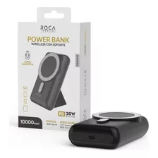 Bateria Carga Inalambrica Power Bank Para iPhone 12/13/14/15 Color Negro