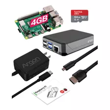 Argon Neo X Raspberry Pi 4 Kit De 4 Gb | Caja De Aluminio |.