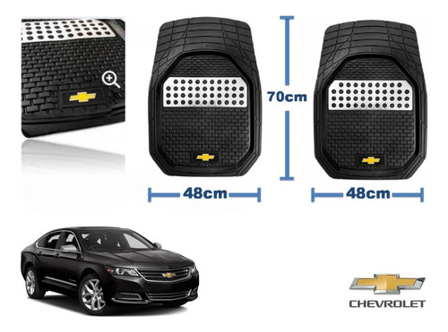 Tapetes 3d Logo Chevrolet + Cubre Volante Impala 2014 A 2019 Foto 4