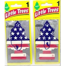 2x Little Trees Cheirinho Aromatizante De Carros E Ambientes