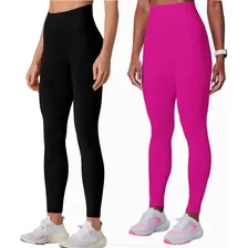 Kit 2 Calças Legging Lupo Fitness Academia Original Linda