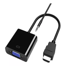 Adaptador Hdmi A Vga Con Audio