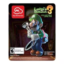 Pin Metálico De Luigis Mansion 3 Exclusivo Para My Nintendo