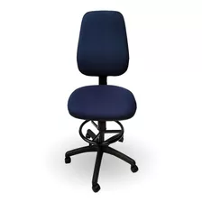 Silla Alta Cajera Neumática Giratoria -ergonomica-reclinable