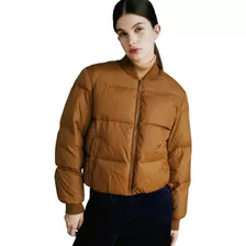 Campera Mujer Etiqueta Negra Matelasse Corta Pluma Pre