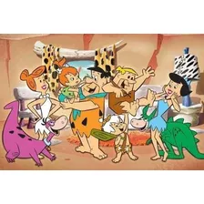 Painel Decorativo De Festa Os Flintstones #04 120x80