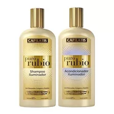 Shampoo Capilatis Puro Rubio 420 Ml.+ Acondicionador 420 Ml.