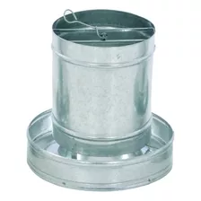 Comedouro Aves 12kg Automático Galvanizado Galinha Codorna