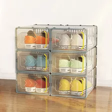 Caja Organizadora De Zapatos Setx6 Engrosar Apilables Firmes