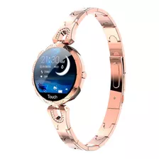 Relógio Inteligente Feminino Smart Bracelet Dourado