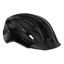 Met Downtown Mips - Casco De Bicicleta, Color Negro Brillan.