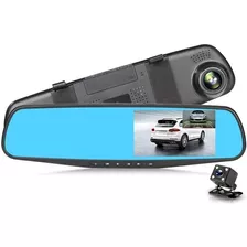 Cámara Dual Retrovisor Del Coche Dvr 170º 4,3 Hd 1080p