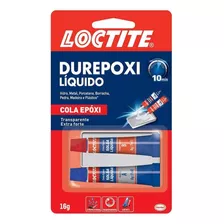 Loctite Durepoxi Liquido Epoxi Extraforte Transparente 16g