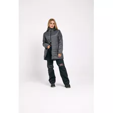 Parca Mujer Campera Abrigada Puffer Larga Parka