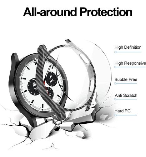 Protector Carcasa Forro Para Samsung Galaxy Watch 4 46mm