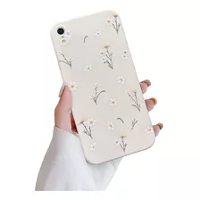 Compatible Con Xr Case, Cute Daisy Flower Pattern Des...