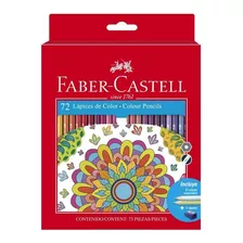 72 Lápices Faber Castell Hexagonales Eco-lápices Estuche Color Del Trazo Diferentes