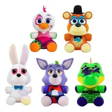 Bonecas De Pelúcia Fnaf Security Breach, 5 Peças