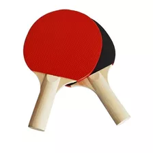 Set Raquetas De Ping Pong + Malla + 3 Pelotas + Estuche
